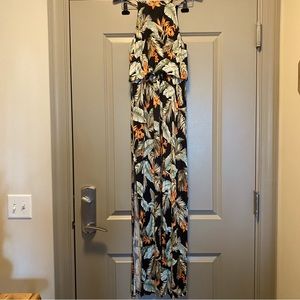 Multi color casual maxi dress. GUC. Size S